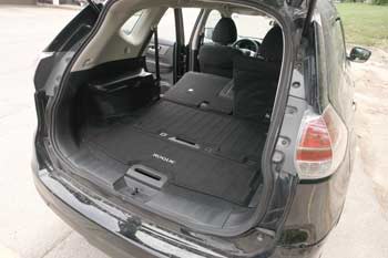 2016 Nissan Rogue cargo area