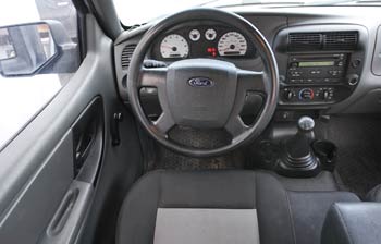 2009 Ford Ranger interior