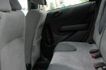 Honda Fit rear seat