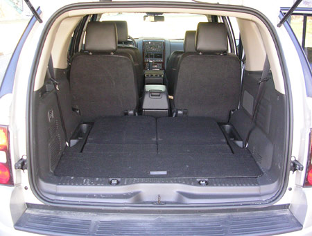 2011 Ford explorer cargo space dimensions #4
