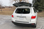 Toyota Highlander liftgate glass