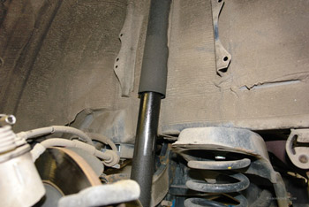 Mazda 3 leaking rear shock absorber