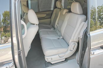 2014 Honda Odyssey 2nd row